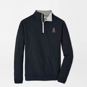 Peter Millar Brown University Perth Performance Quarter-Zip XXL